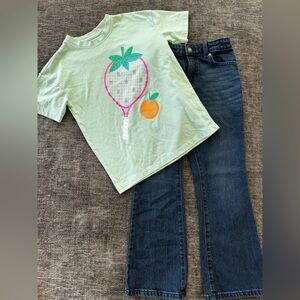 Cat & Jack Jeans and Tshirt set